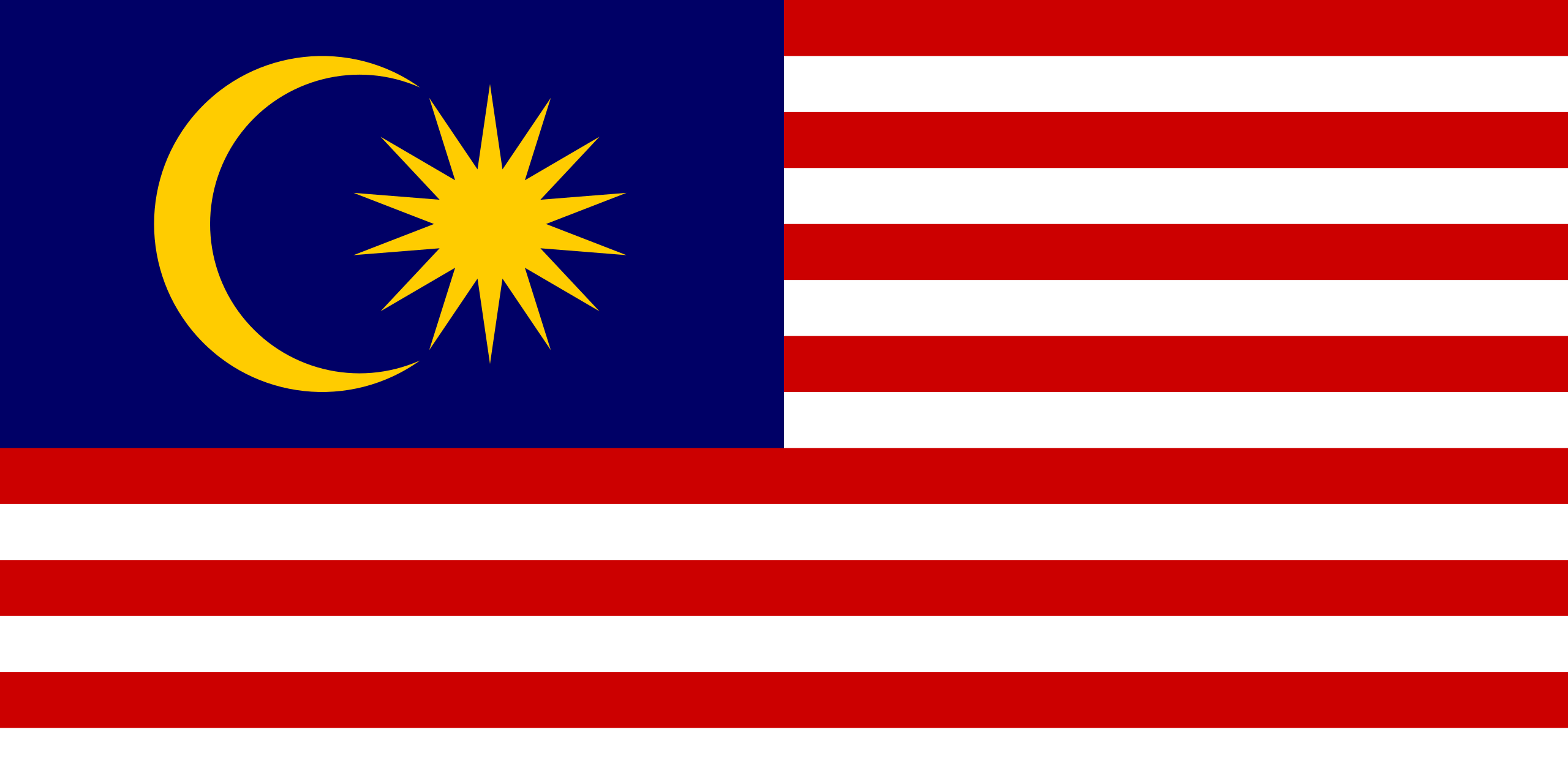 Malaysia (Kuala Lumpur, Langkawi) Flag